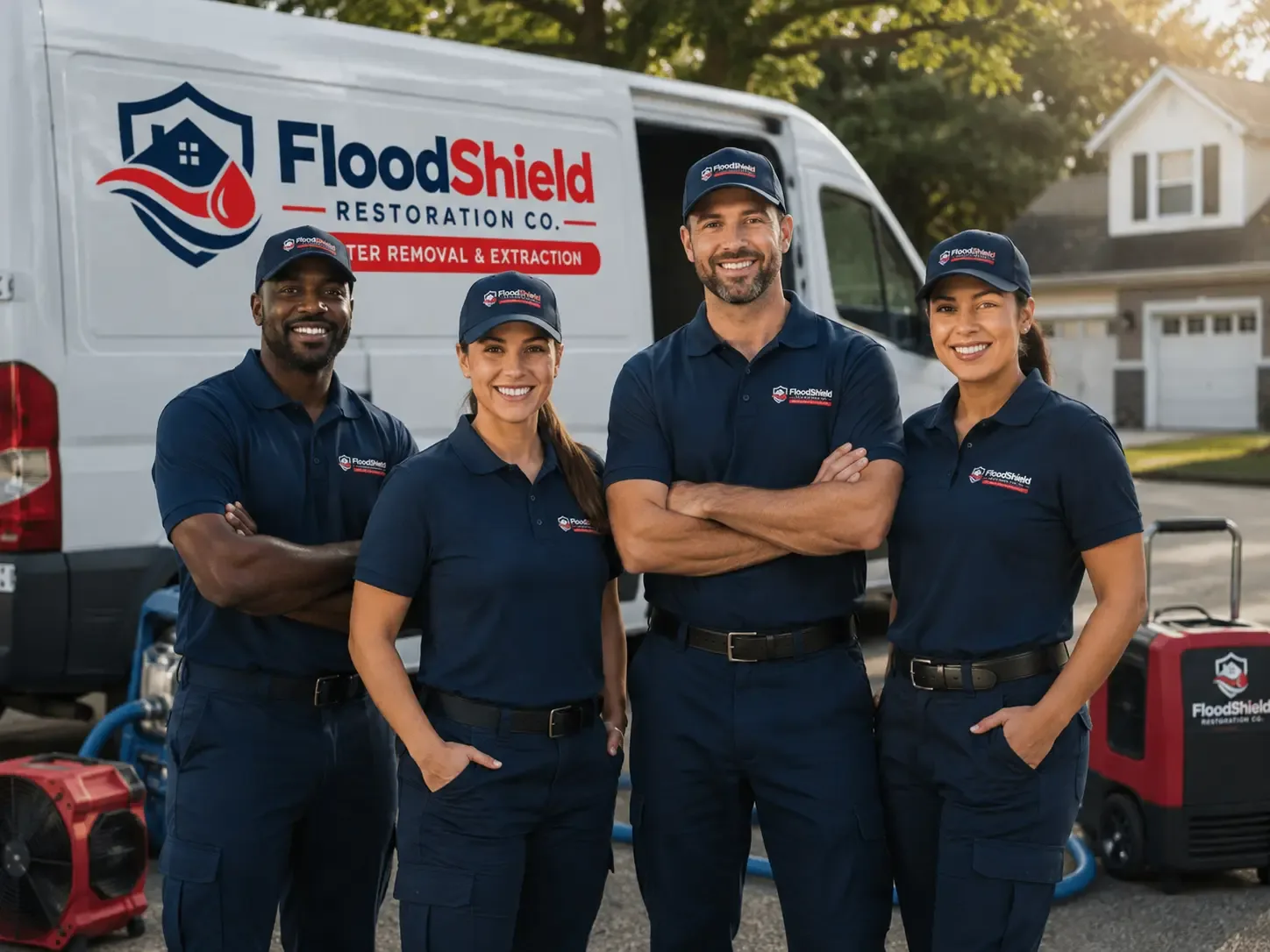 Flood Damage Restoration company in Howard, PA