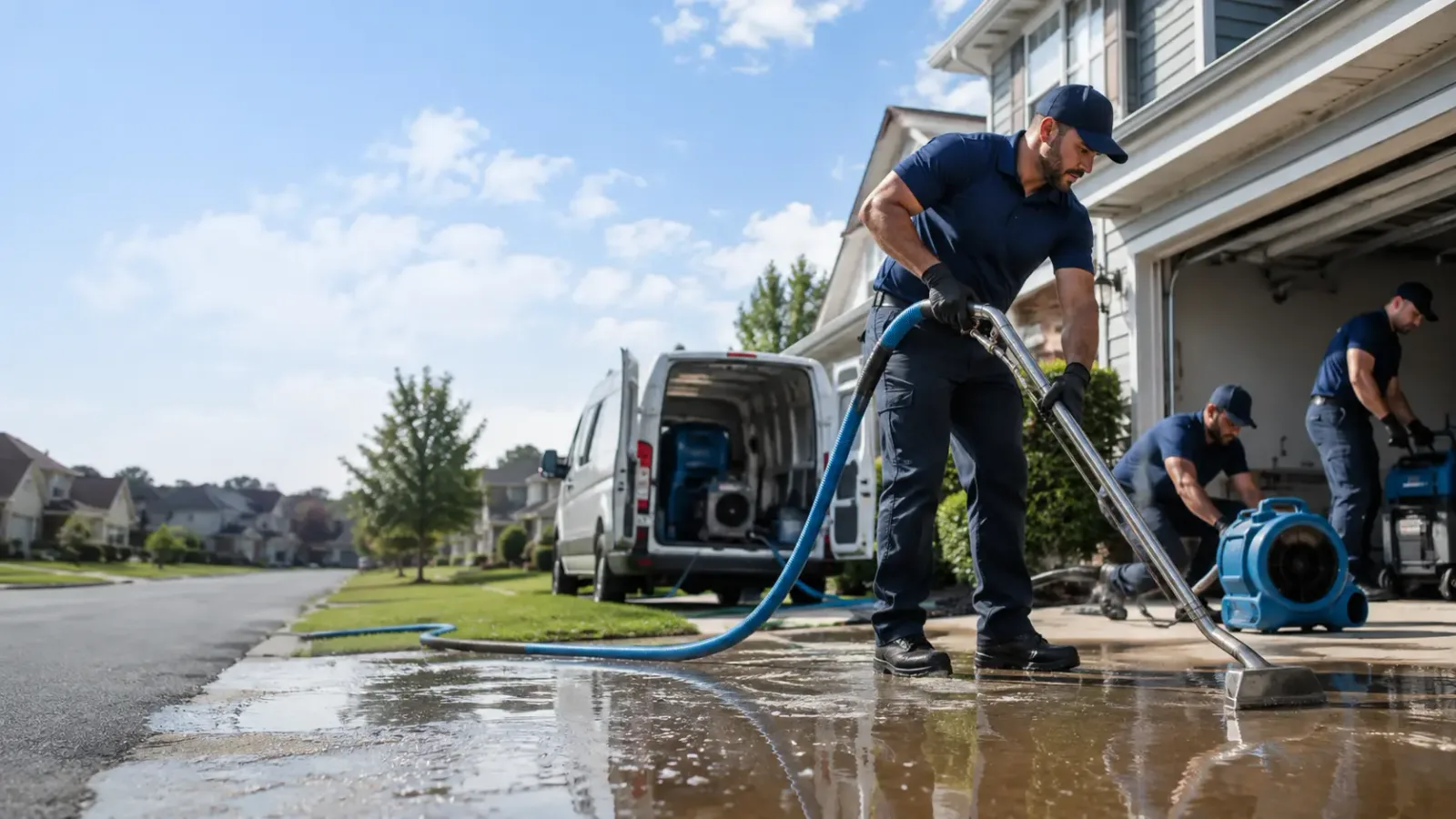 Flood Damage Restoration in Howard, PA